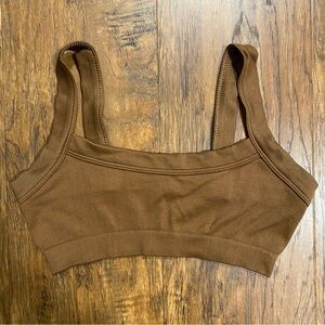 Urban Outfitters Out From Under Riptide Seamless Bralette: Brown, M/L